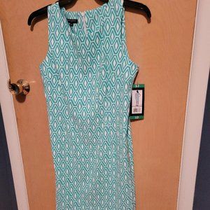 Mario Serrani Italy- Green & White- Size 12